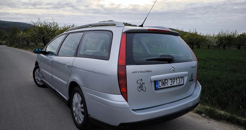 Citroen C5 cena 8300 przebieg: 311000, rok produkcji 2005 z Sobótka małe 301